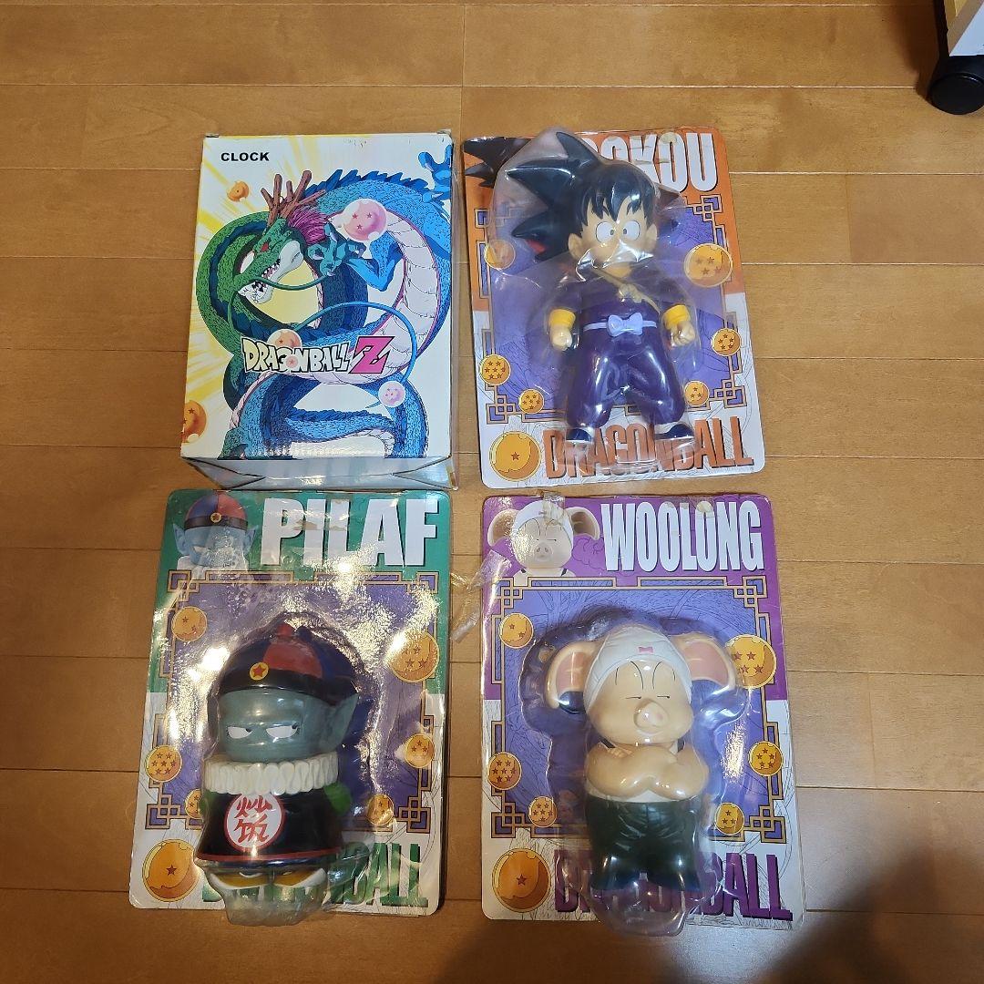 ドラゴンボール フィギュアセット 孫悟空 ピラフ ウーロン　目覚まし時計
