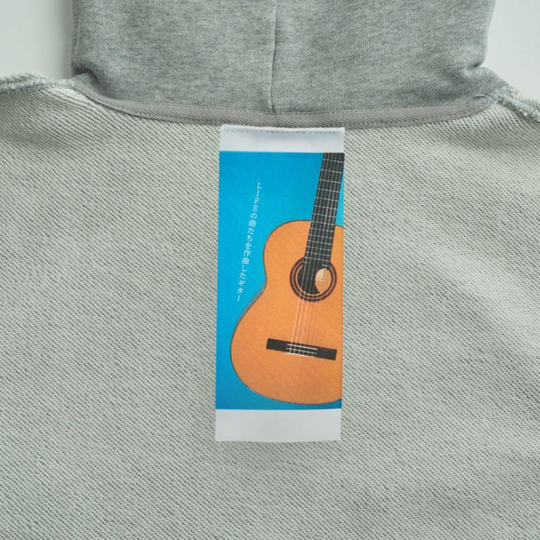 新品 小沢健二 LIFE フッディー グレーパーカー L