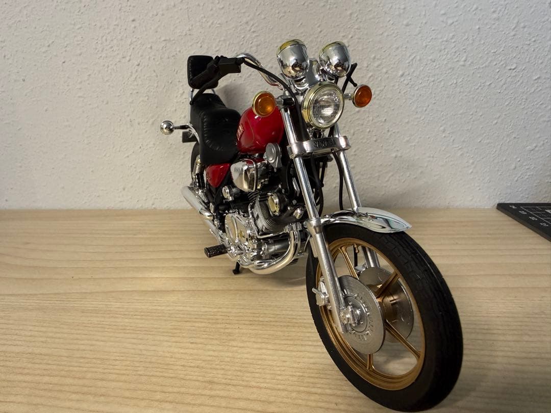タミヤ オートバイ 1/12 YAMAHA XV1000 ビラーゴ 完成品