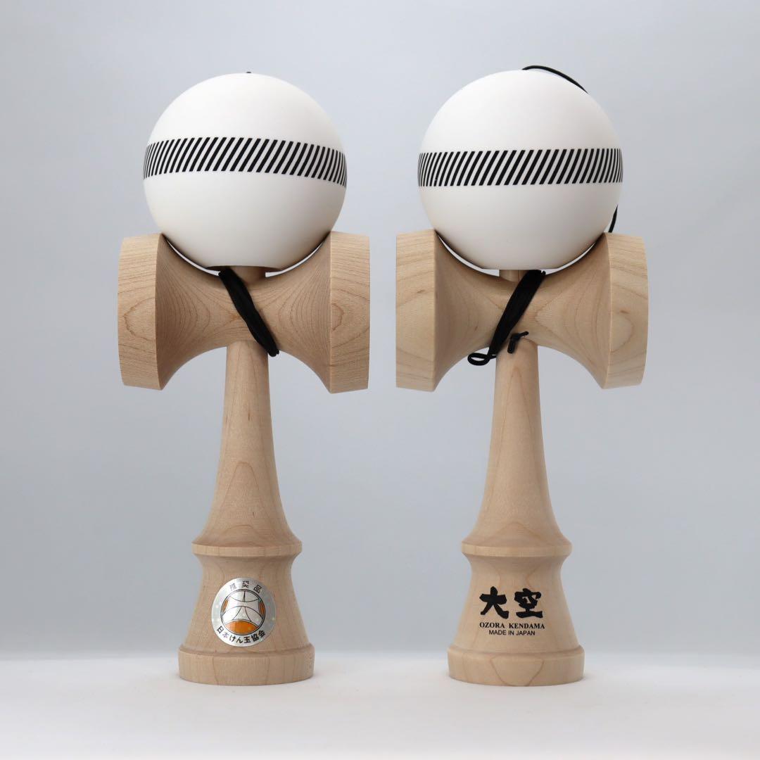 原*介様 けん玉★山形工房 大空 ReShape3★ストライプブラック★ストック