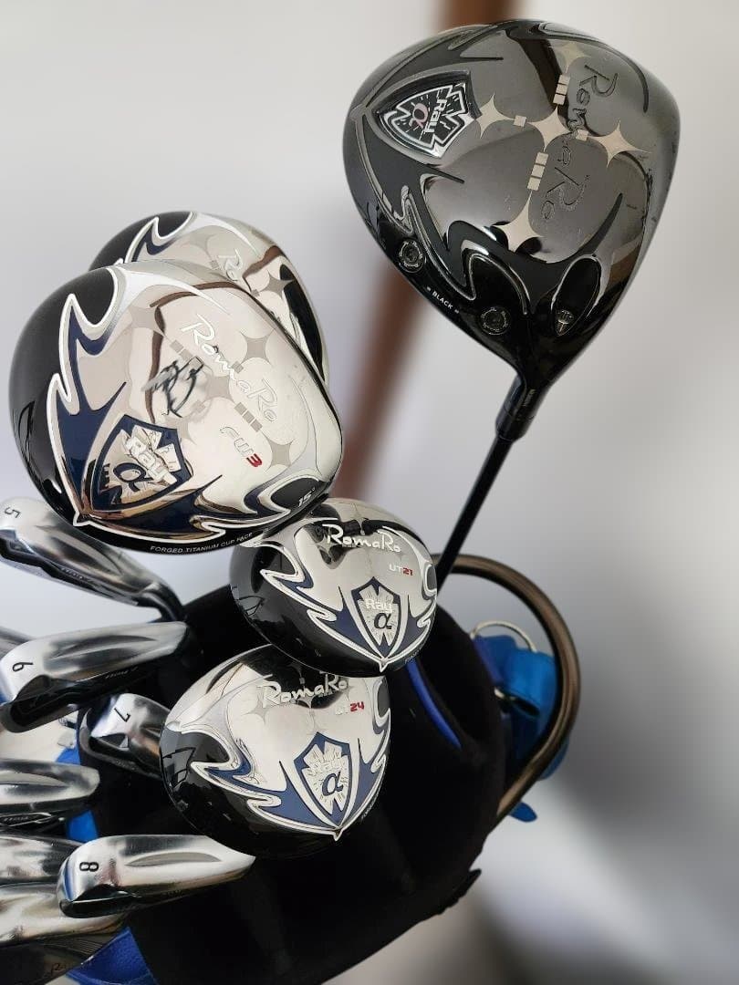 た*ー様 ☆美品『RomaRo / ロマロ』　クラブフルセット＋キャディーバッグ