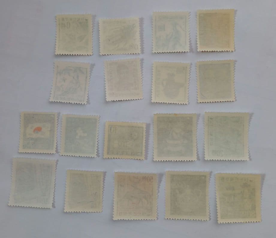 2809　切手　海外未使用　普通切手　全18枚