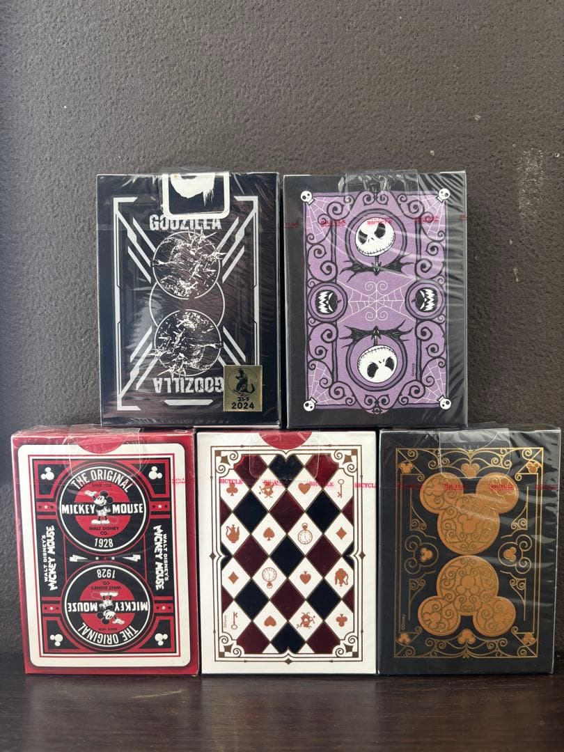 Bicycleトランプ5個セット