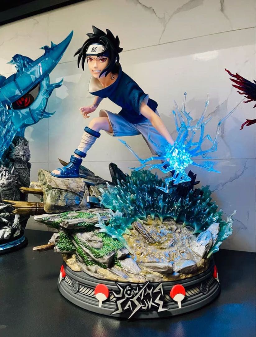 NARUTO ナルト うちはサスケ ガレージキット ガレキ スタチュー⑩