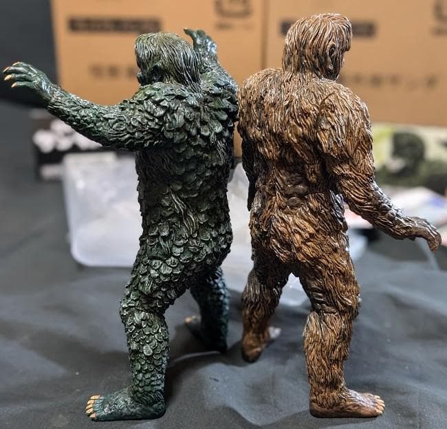 サンダ＆ガイラ怪獣番外地（バンダイプレミアム）ソフビフィギュア２体セット