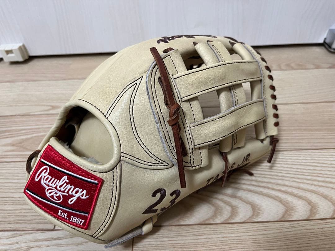 【新品未使用】Rawlings 軟式　外野用　店舗別注　Tatis Jr.風