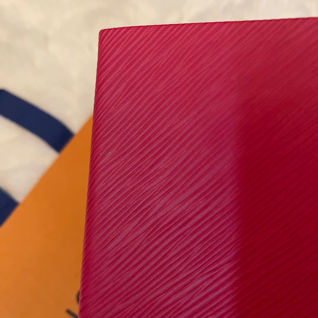 ルイヴィトン GI0113 エピ カイエ ギュスターヴPM ノート　ピンク系