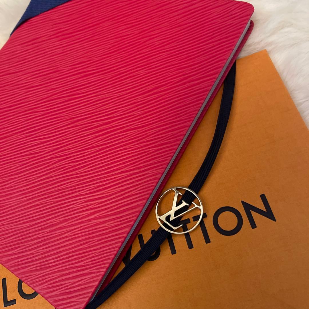 ルイヴィトン GI0113 エピ カイエ ギュスターヴPM ノート　ピンク系