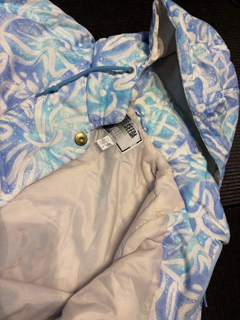 SEAFARER スキー ウェア スノー 女 レディース 青白 ホワイト