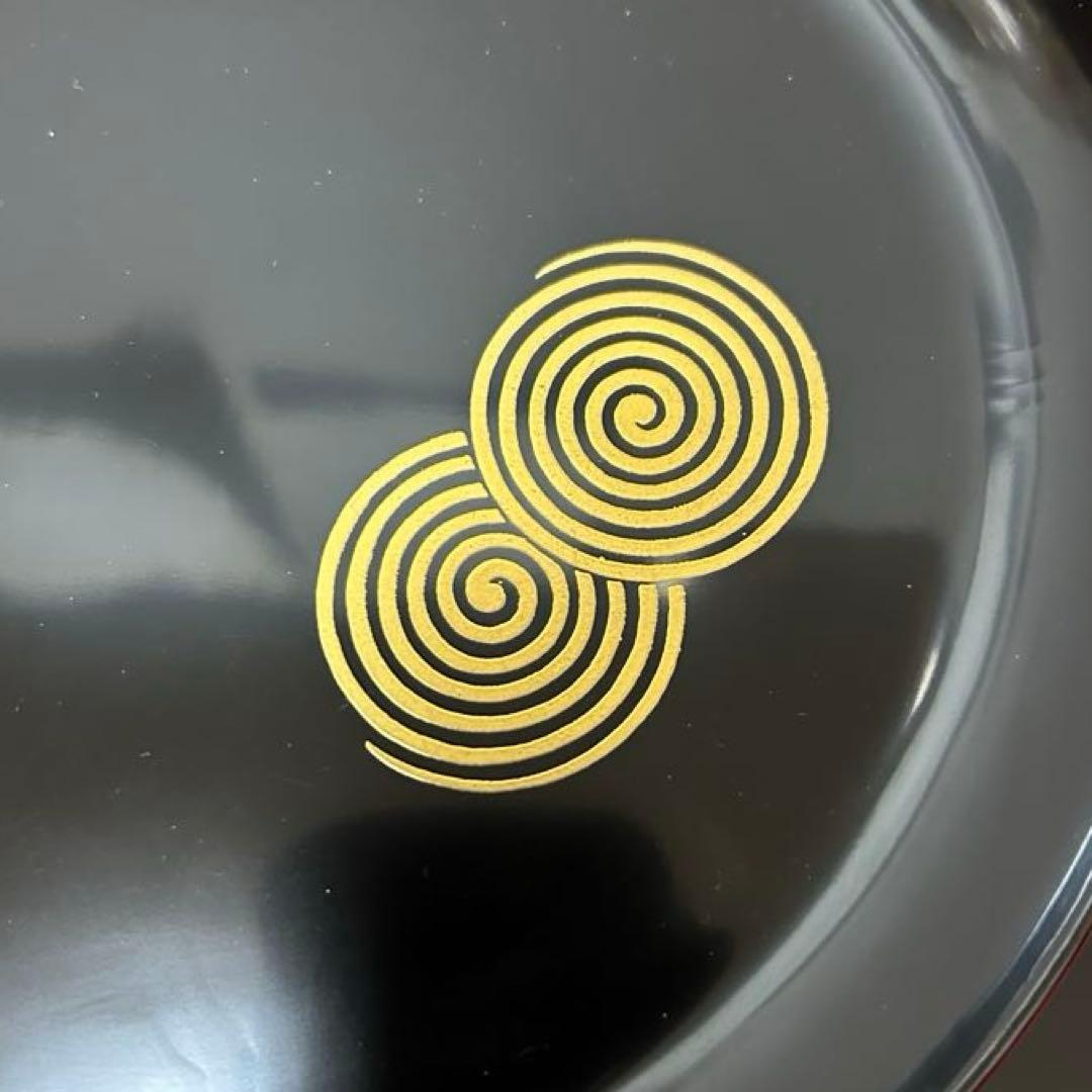 淡々斎好写渦蒔絵高杯　茶道具懐石鵬雲斎坐忘斎即中斎而妙斎棗水指茶杓水屋茶碗釜