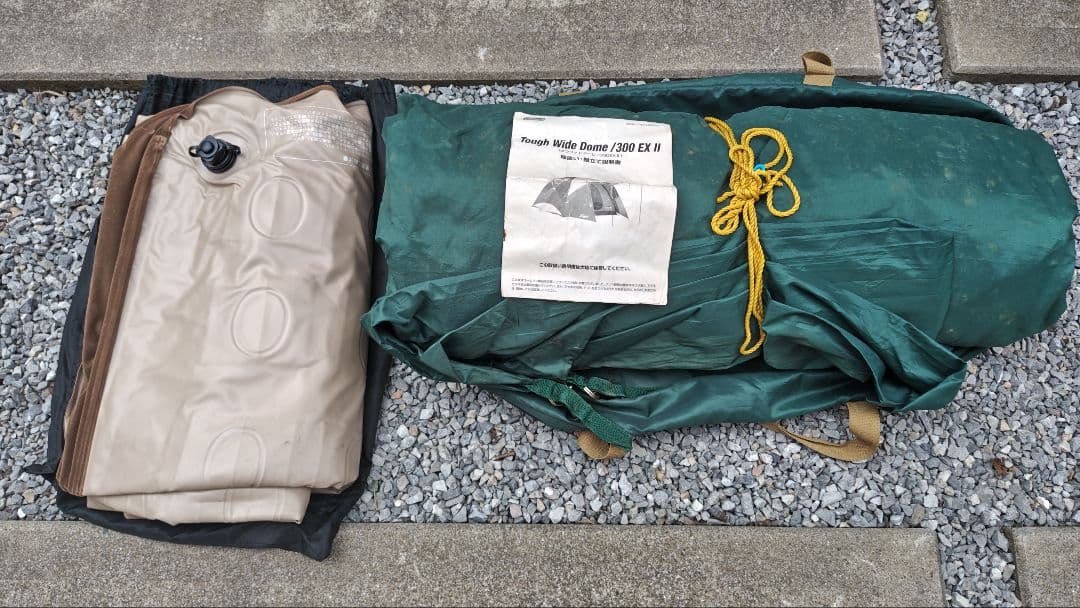 コールマンTough Wide Dome 300 EX II ＆エアーマット