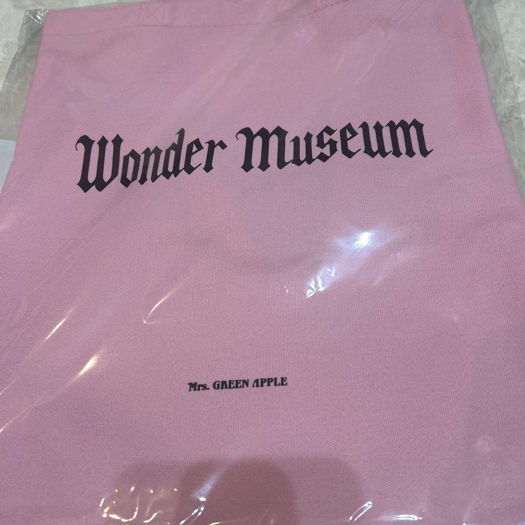 Wonder Museum ピンク トートバッグ 入場券　スカーフ付き