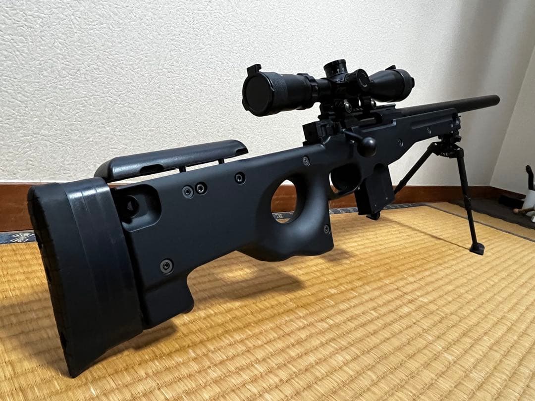 東京マルイ L96 AWS ブラックストック スコープ バイポッド付き