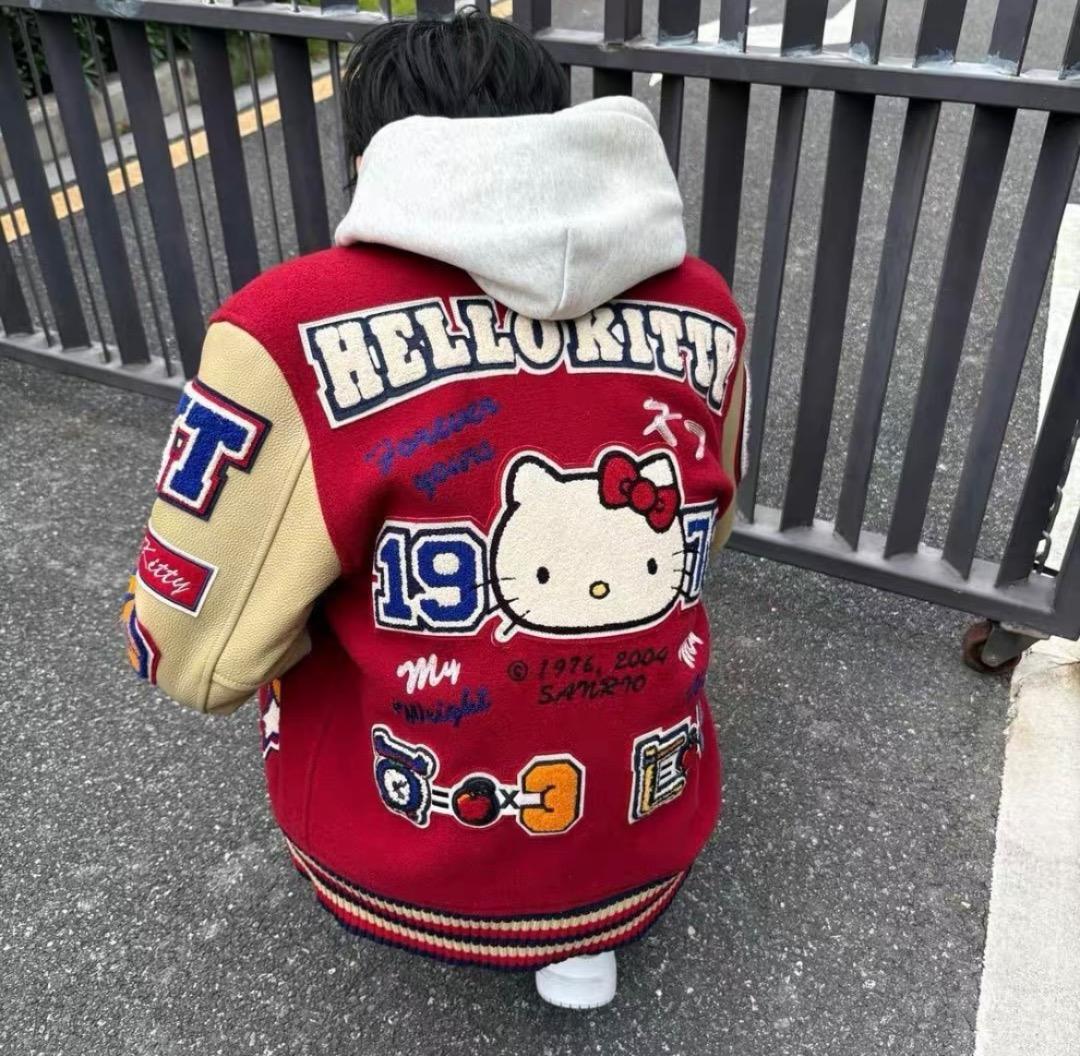 HELLO KITTY ビンテージ スタジャン 東洋エンタープライズ M
