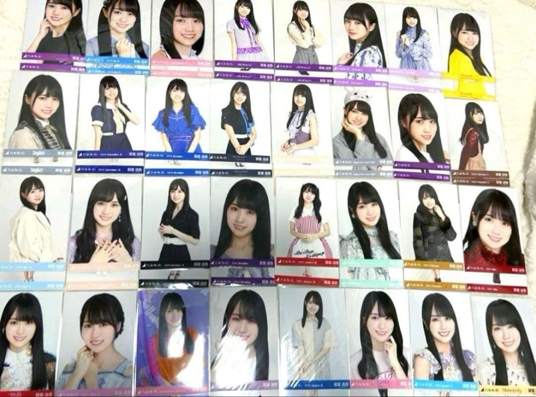 乃木坂46 賀喜遥香　生写真まとめ売り　乃木コレ　　　32セミコン