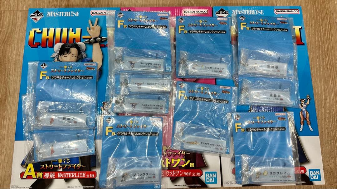 一番くじ ストリートファイター 3点セット ラストワン賞 フィギュア 春麗