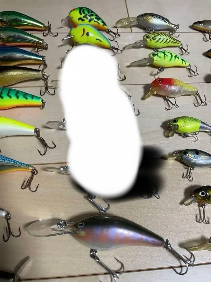 バス釣り引退セット　ミノークランクシャッドラパラ　ヘドン