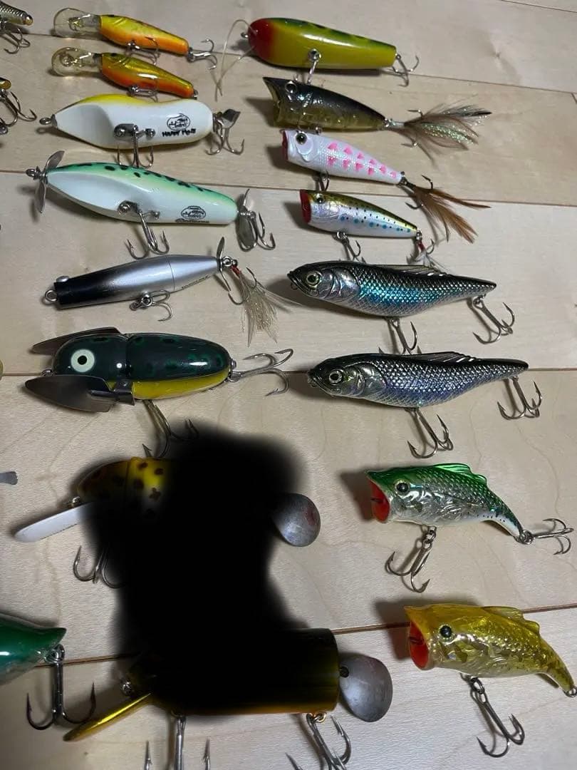 バス釣り引退セット　ミノークランクシャッドラパラ　ヘドン