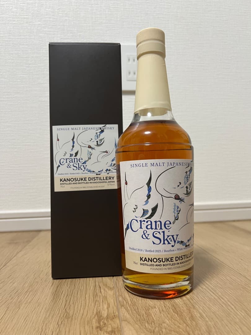 ウイスキートーク福岡プライベートボトル　嘉之助　Crane&sky