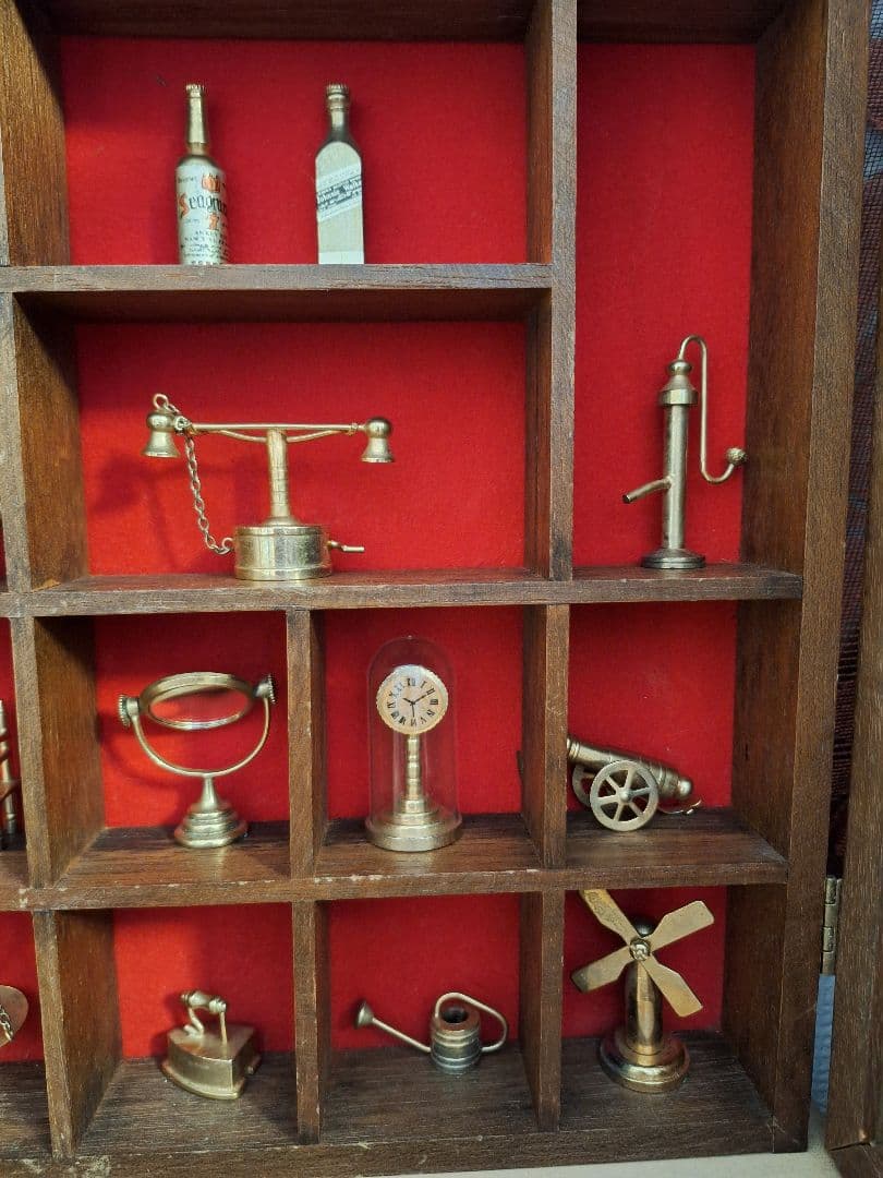 専用です ミニチュアアンティークコレクションボックスドールハウス