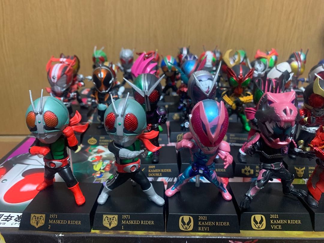 一番くじ仮面ライダー50th デフォルメクス フィギュア39体セット