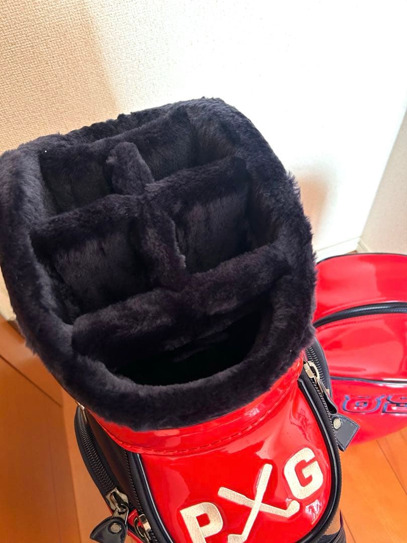 PEARLY GATES キャディバッグ オレンジ