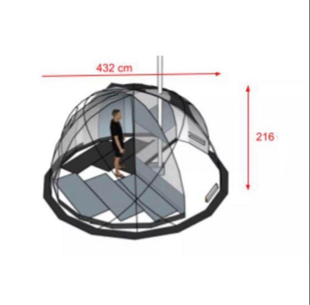 NORTENT gamme8 Arctic グランドシート フロアシート