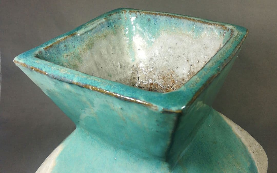 民藝　時代　上野焼　壷　壺　花入　花瓶　花器