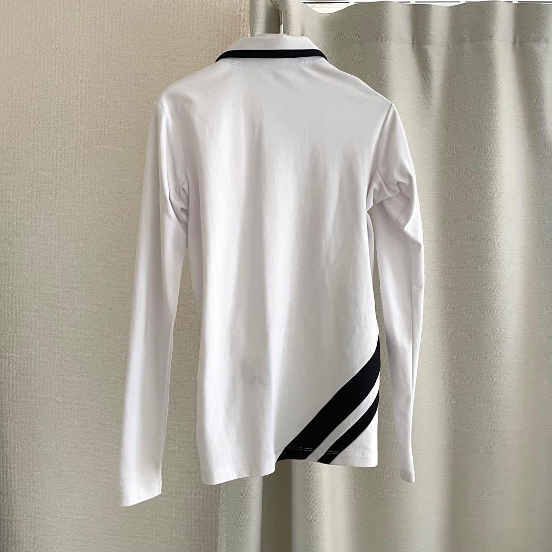 デサントゴルフ　ソロテックス鹿の子ライジング切り替えシャツ　UVケア