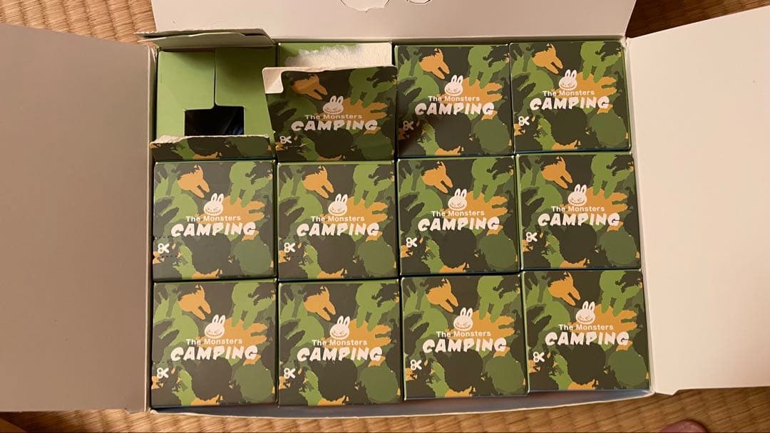 POP MART The Monsters Camping フィギュアセット