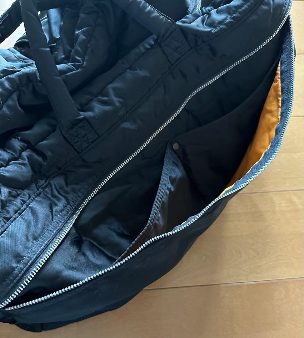 【希少】PORTER TANKER ダッフルバッグ ブラック Lサイズ 廃盤レア