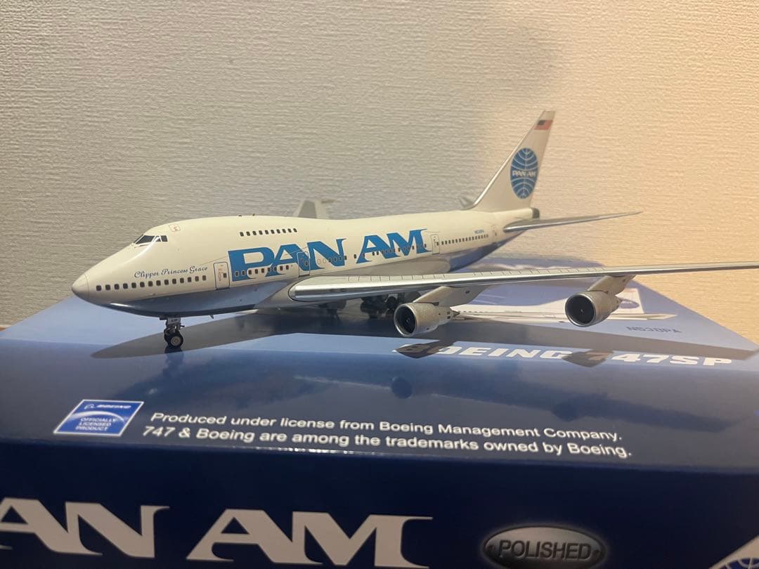 1/200 inflight PAN AM B747SP パンナム