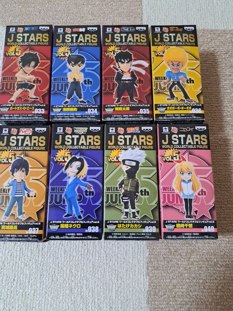 ワーコレ　JSTARS　フルコンプ全64個