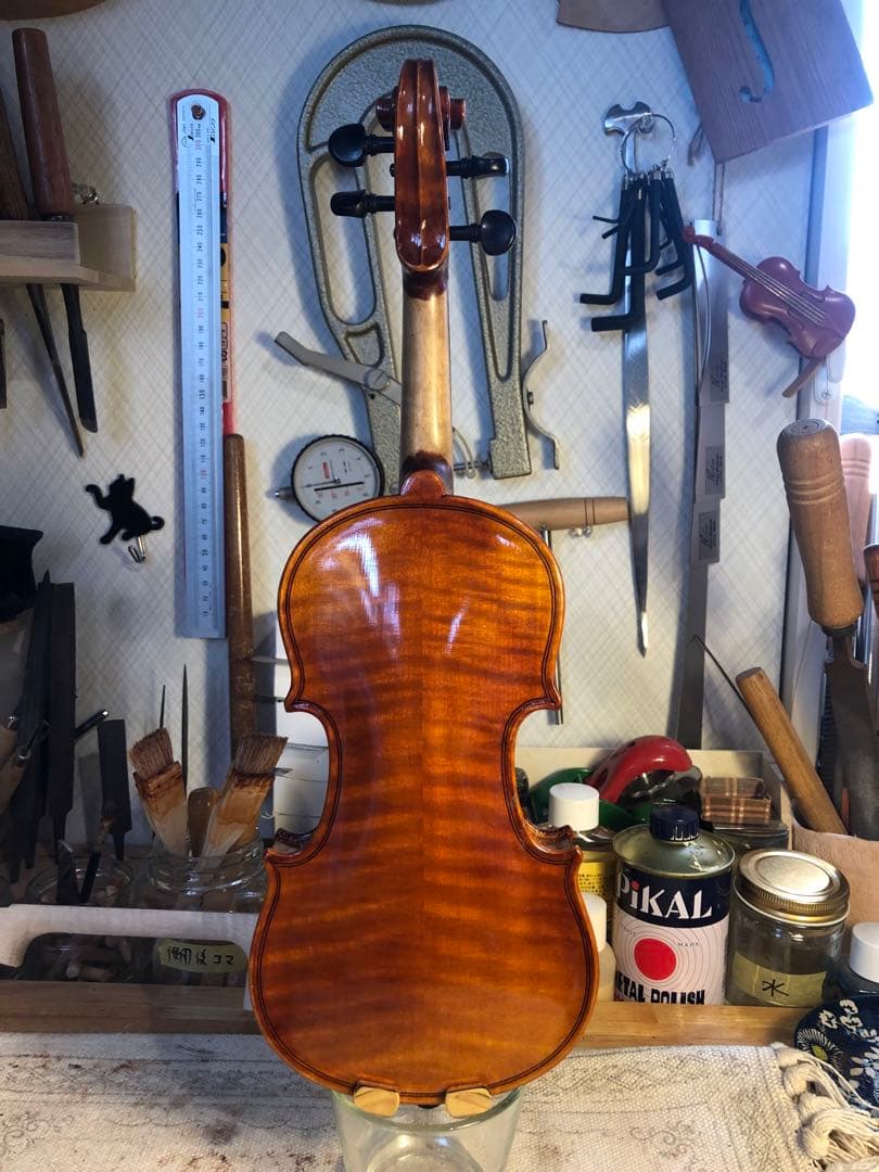 【駒&魂柱調整済】valente分数バイオリンVN30 1/16 2007