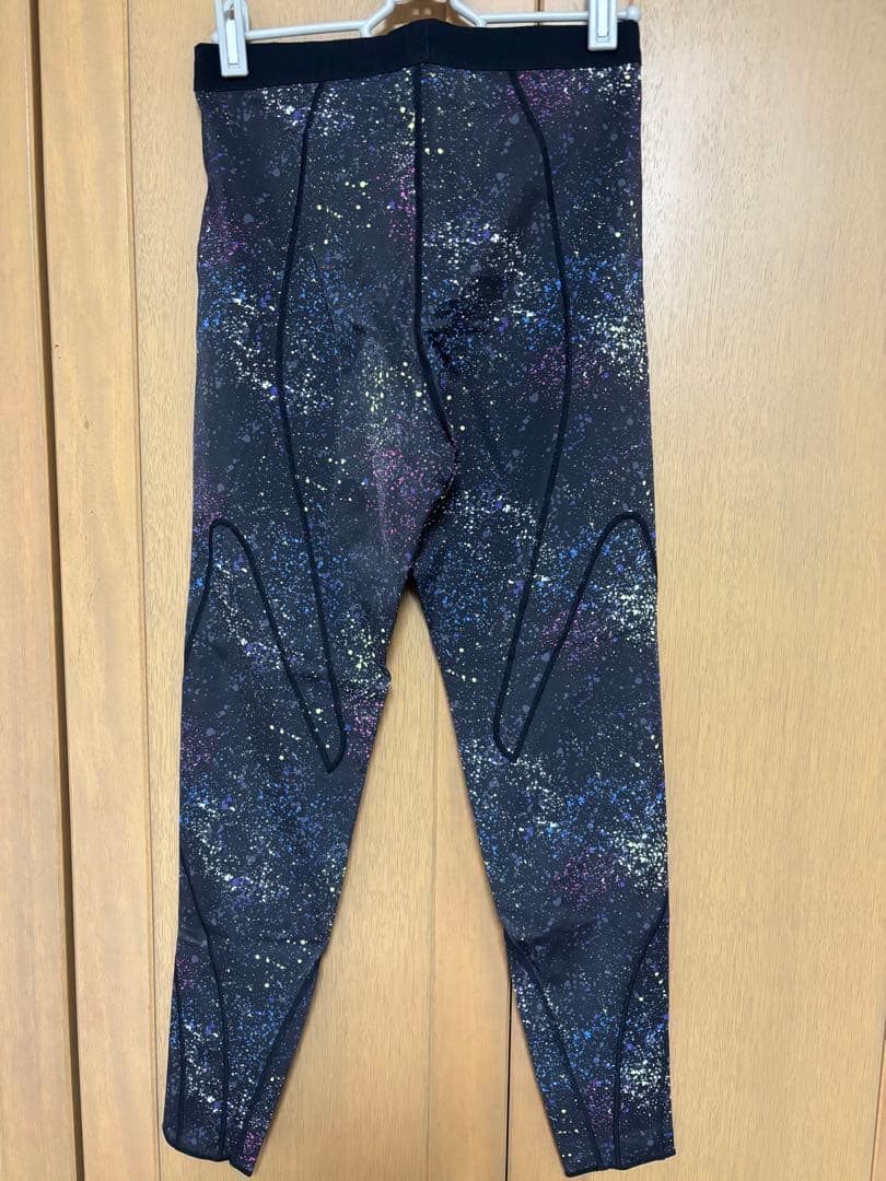 CW-X カラフルスプラッター スポーツタイツ