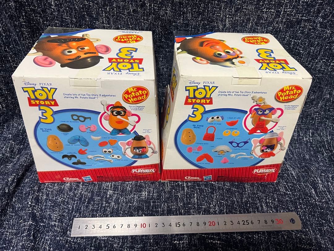 ディズニー　トイストーリー3 ポテトヘッド夫婦　フィギュアセット