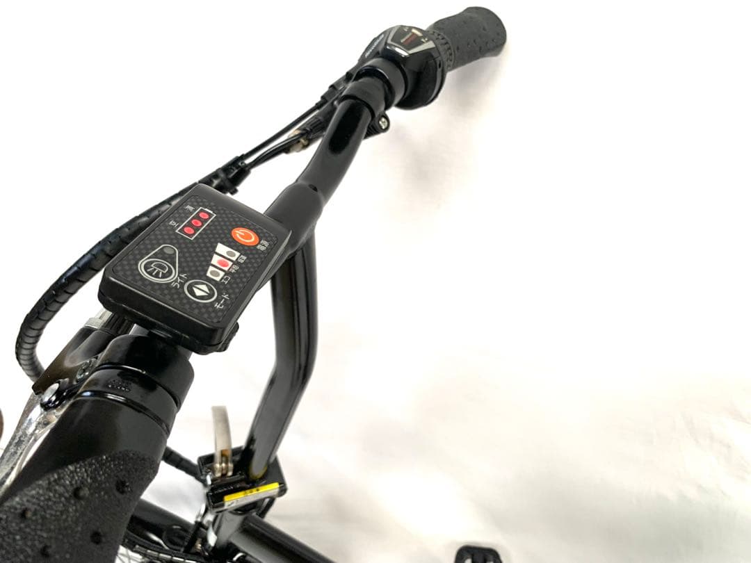 【即乘】送料無料SUISUI折り畳み電動アシスト自転車6速20インチ 動作確認済