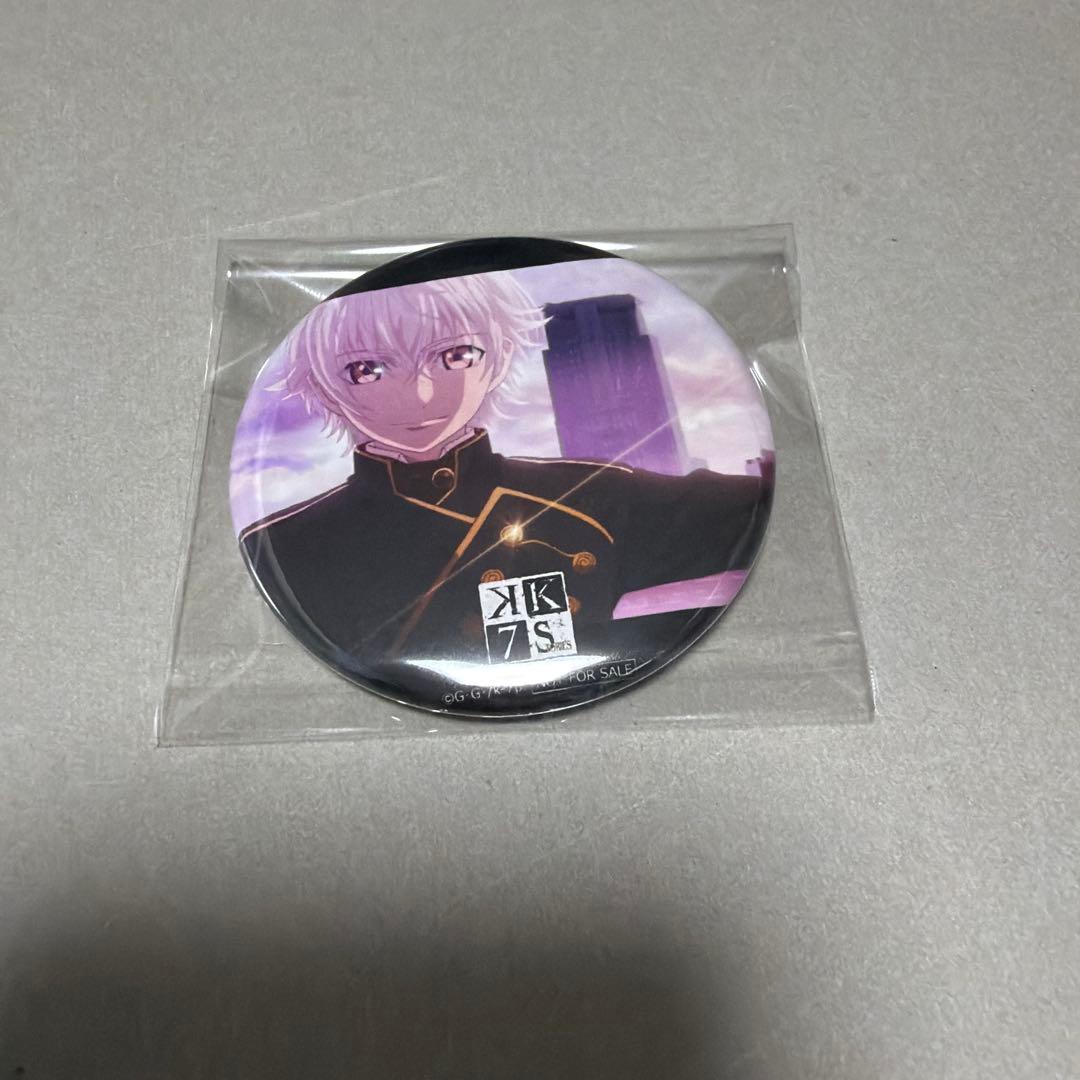 アニメガ　特典　缶バッジ　伊佐那社　シロ　K SEVEN STORIES