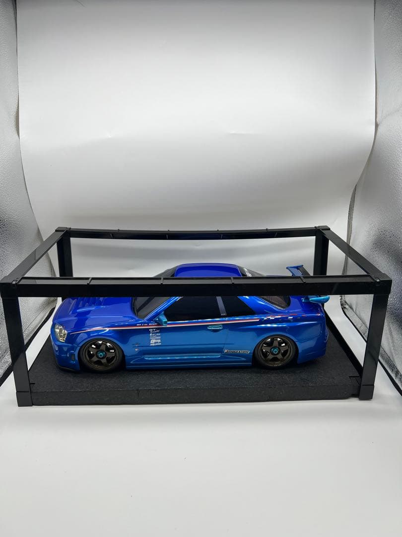 No128ミニカー1/10箱ありNISSAN SKYLINE GT-R