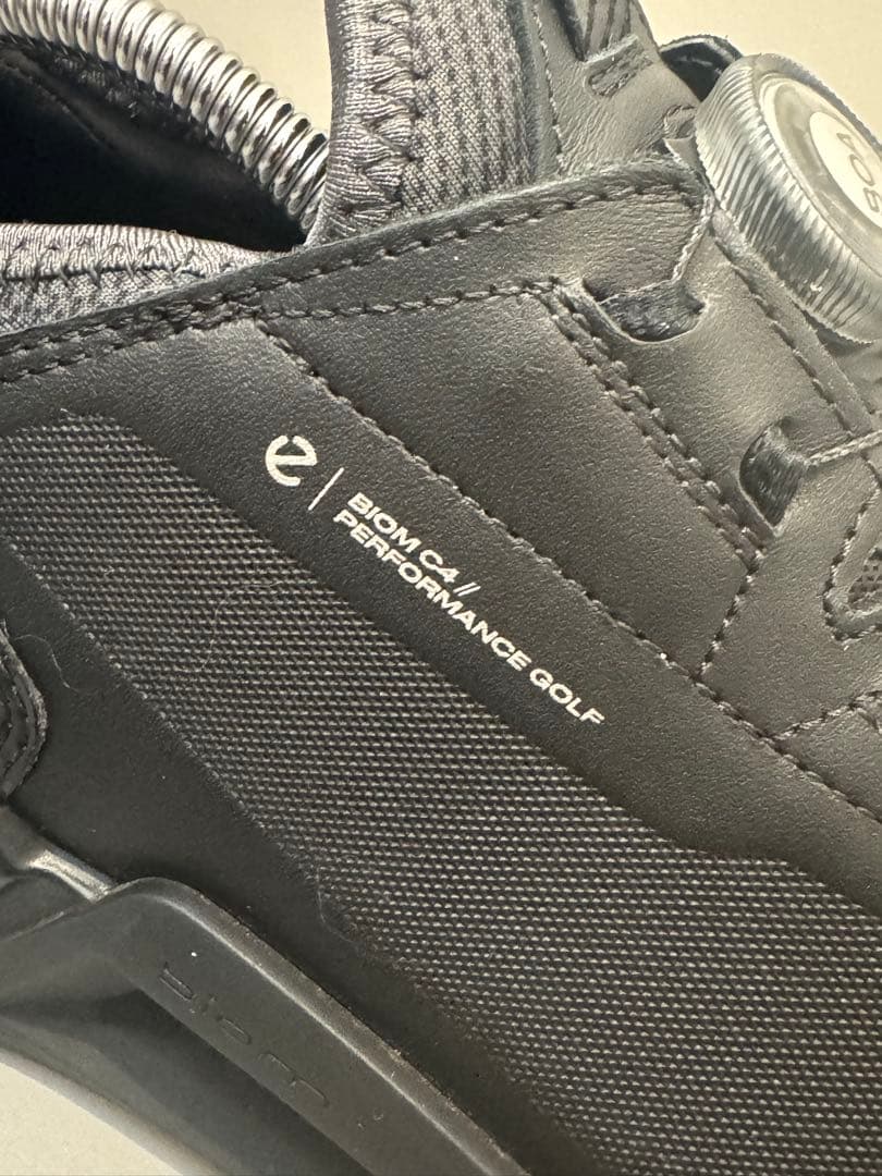 Ecco ゴルフシューズ BOAダイヤル ブラック