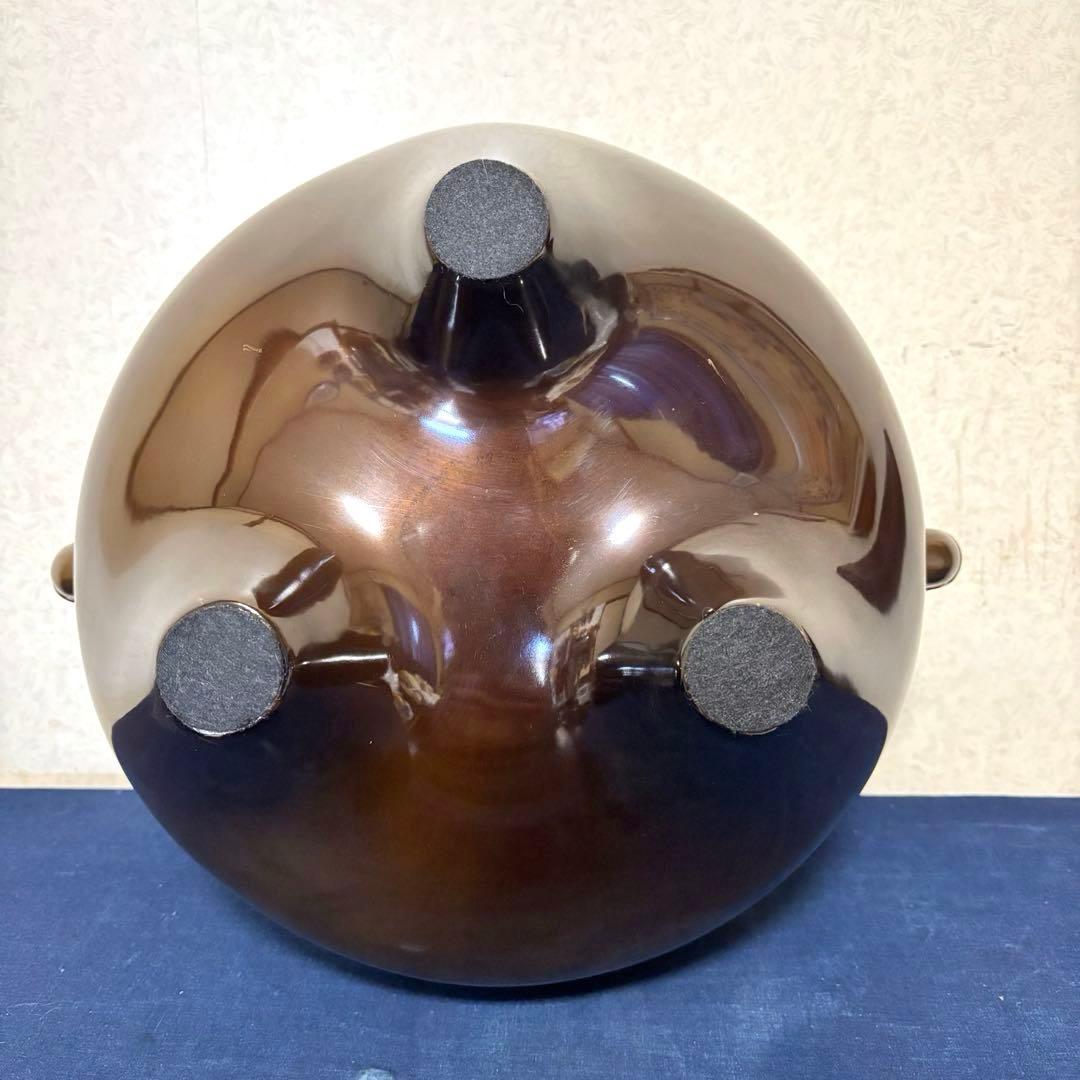 風呂 茶釜 電熱器 唐銅鬼面風炉釜 野々田製電熱器 敷板 茶道具 お点前道具