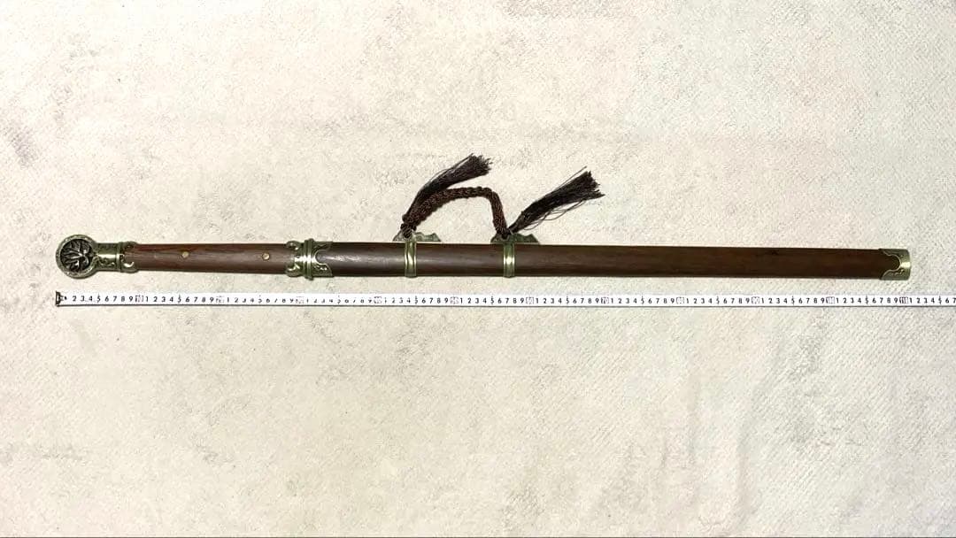 模造刀　剣　両刃　環頭太刀　直刀