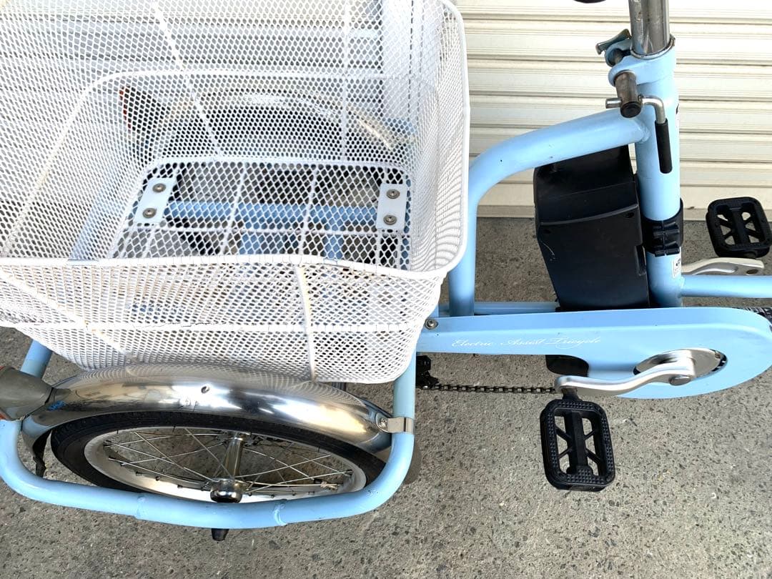 送料無料 AshirakuCharlie電動アシスト三輪自転車 動作確認済