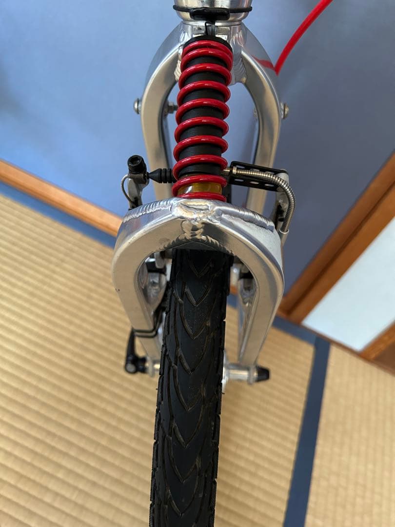 bd-1 HI POLISH ハイポリッシュ9SPEED 折り畳み自転車 18㌅