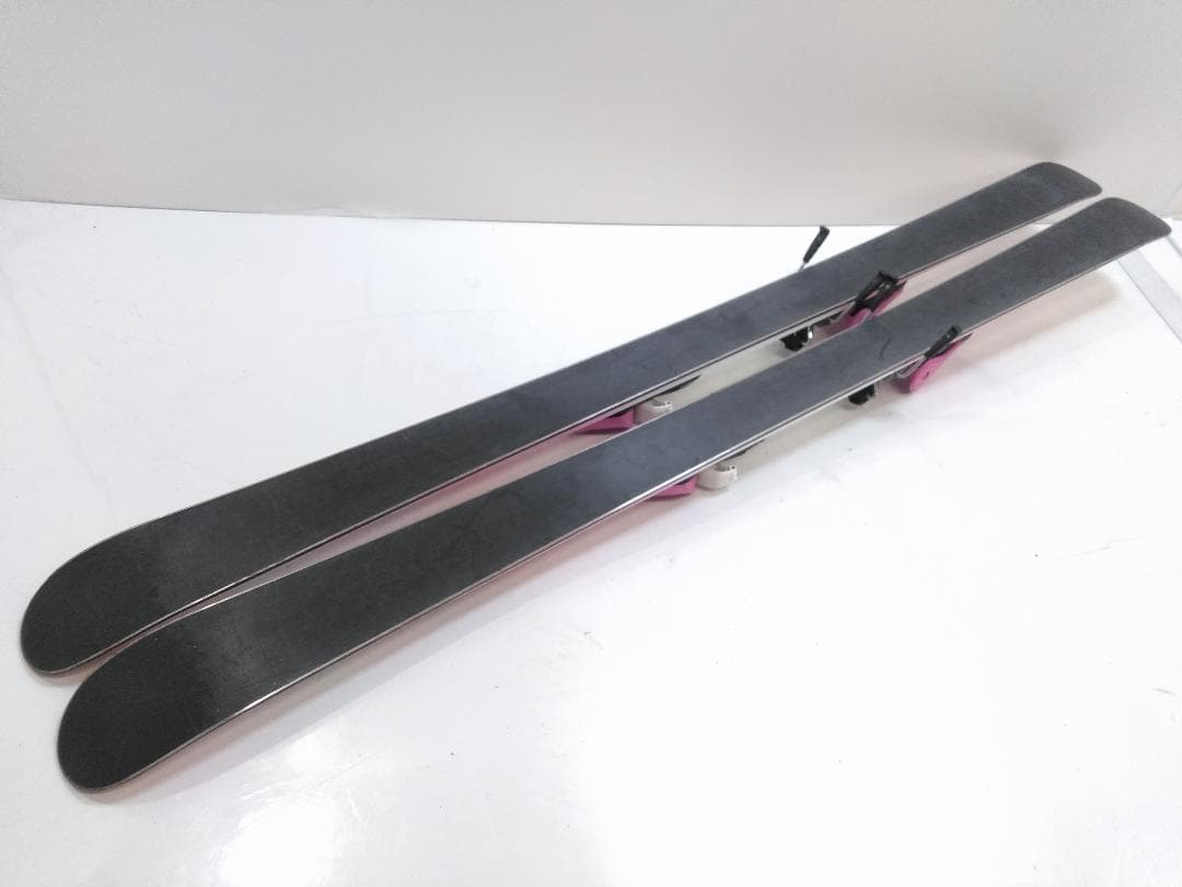 女の子 ジュニアスキー4点セット カザマ 126cm ブーツ 25cm ◇