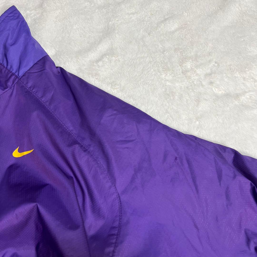 NIKE ナイロンセットアップ パープル&ブラック XL