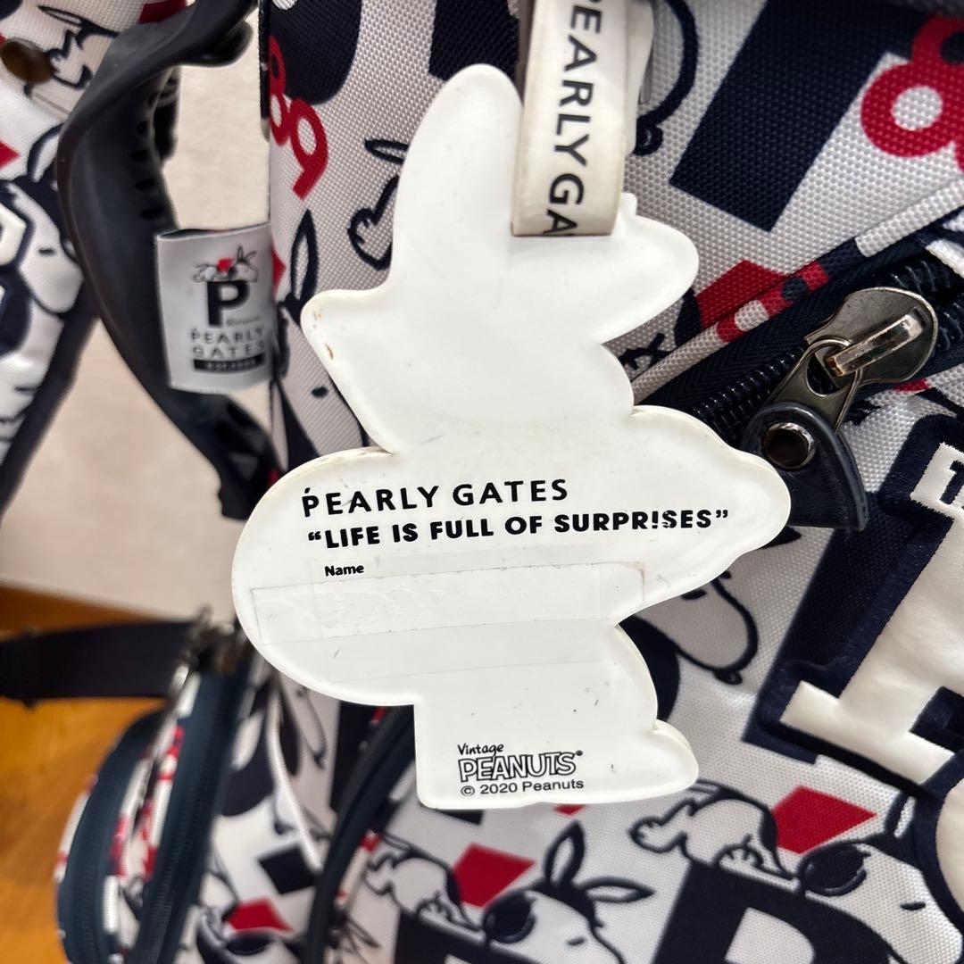 PEARLY GATESパーリーゲイツ SNOOPYコラボキャディバッグ