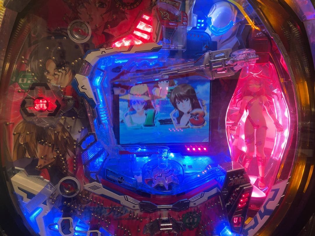 希少 CR蒼穹のファフナー パチンコ実機 土台付き 難あり ジャンク？ 送料無料