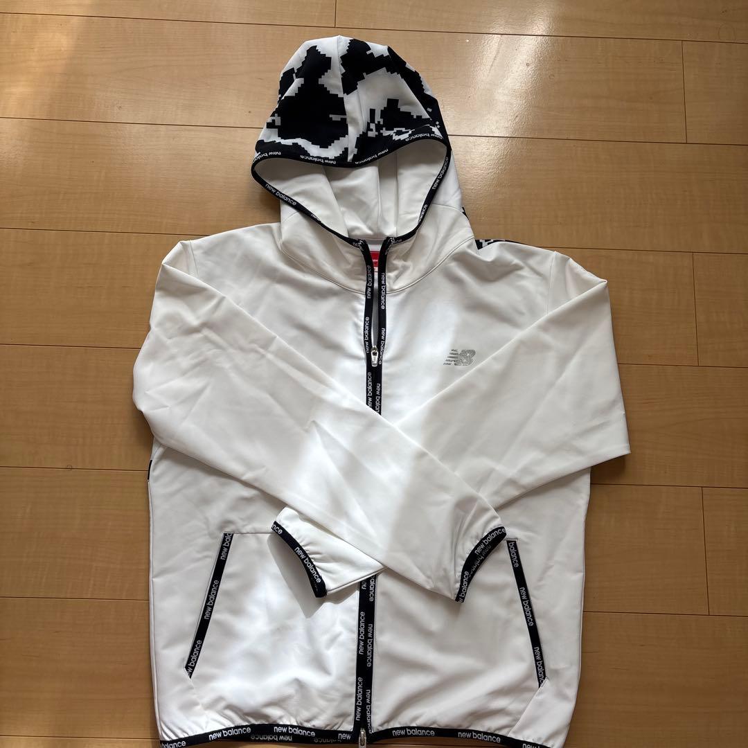 <美品>New Balance golfフード付きジャケットサイズ2