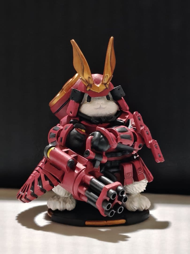 ガレージキット 塗装済 ウサギ フィギュア レジンキット